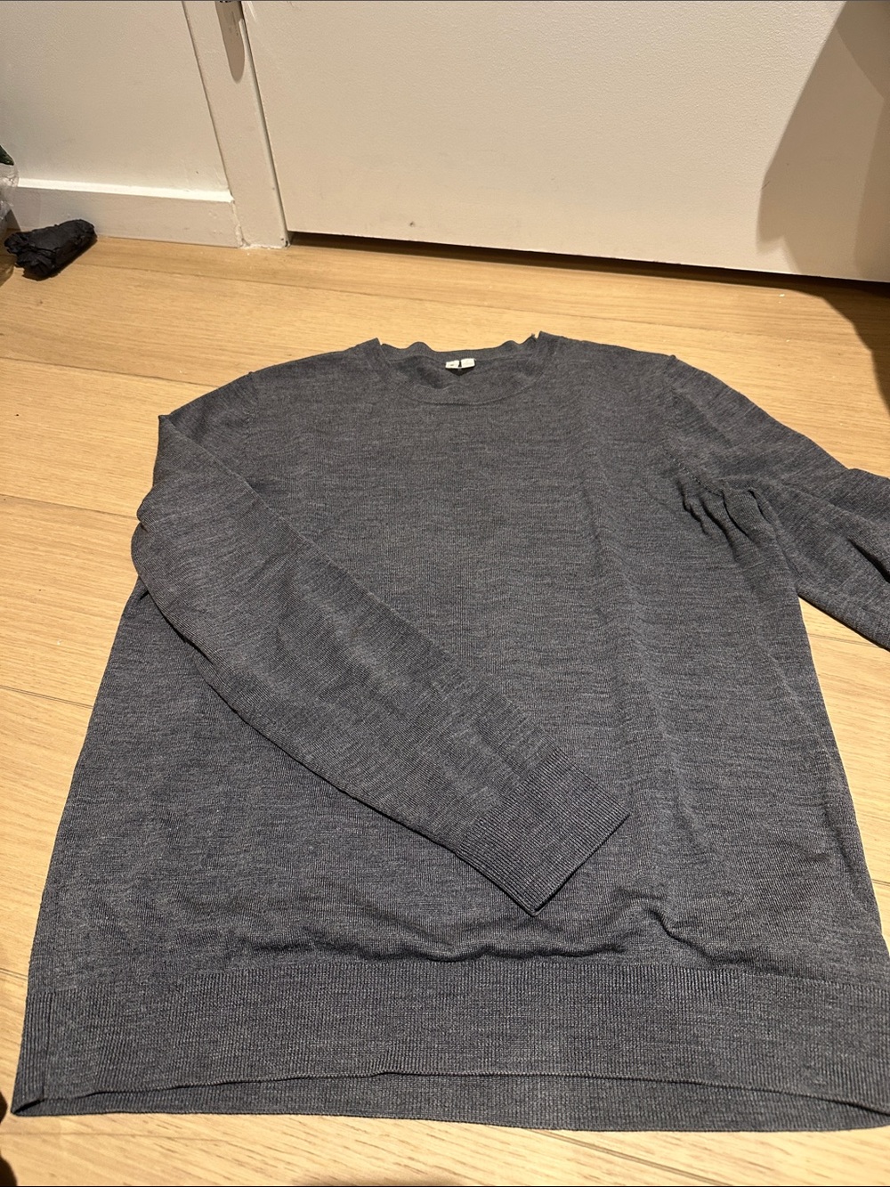 Arket Women's Scoopneck Sweater - Charcoal Gray